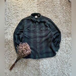 Vintage Levi’s Flannel Button Shirt Relaxed Fit Red Tab Streetwear Stripped